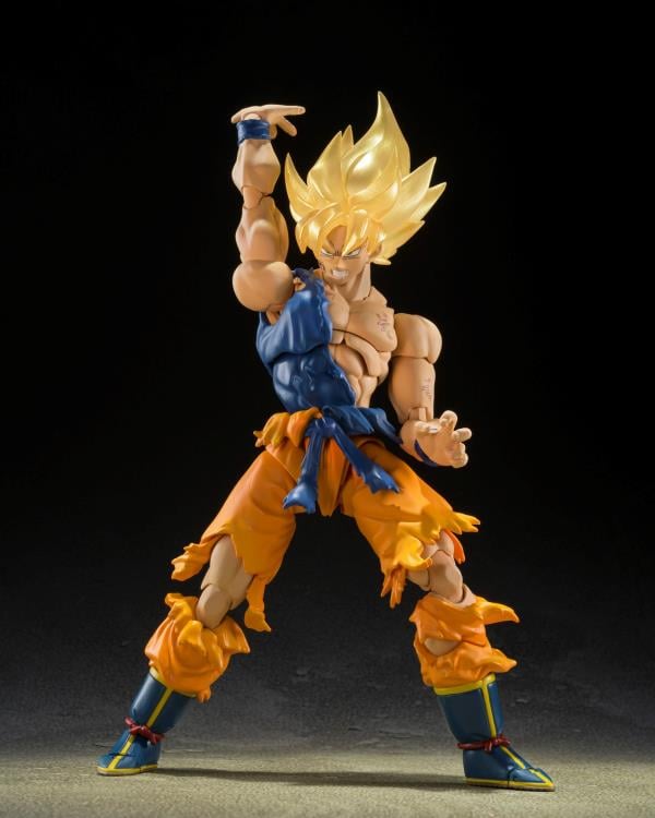 Dragon Ball Z S.H.Figuarts Super Saiyan Goku Event Exclusive Action Figure Gallery Image 5