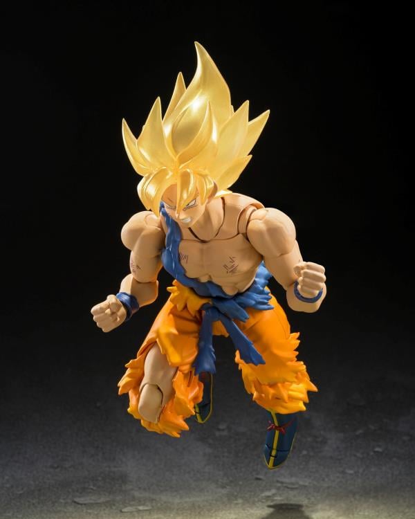 Dragon Ball Z S.H.Figuarts Super Saiyan Goku Event Exclusive Action Figure Gallery Image 10