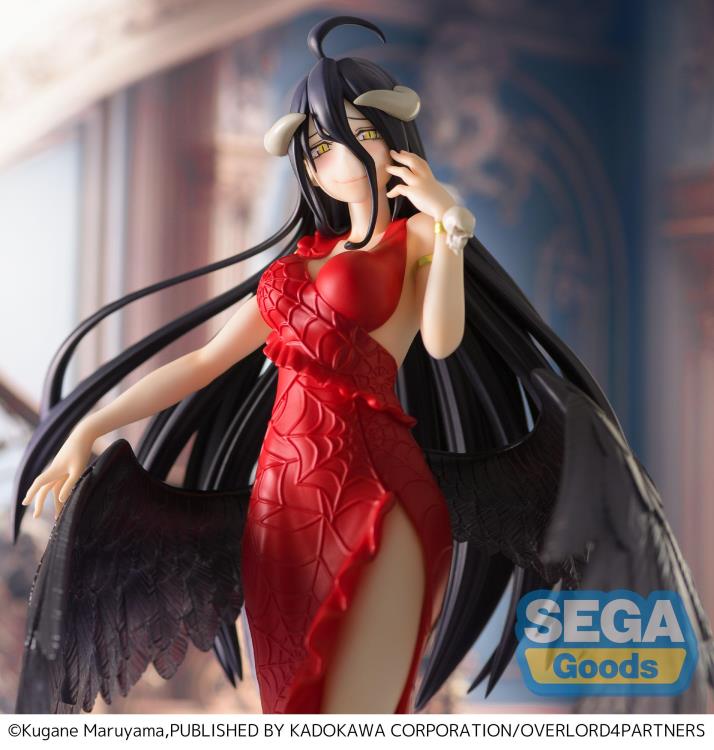 open lace back dress SEGA Overlord Albedo Figure Buy  Figure Start