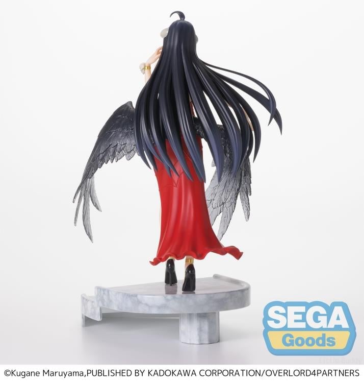 albedo red dress figure Sega Overlord Anime Figure Statue Toy Albedo Red Dress ver