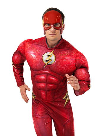 The Flash (2023) The Flash Deluxe Adult Costume Gallery Image 2