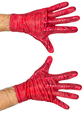 The Flash (2023) The Flash Adult Gloves Gallery Image 2