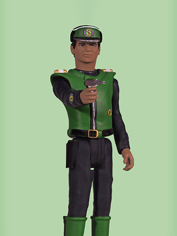 Captain Scarlet and the Mysterons The Anderson Collection Vol.2 Lt. Green Action Figure Gallery Image 2