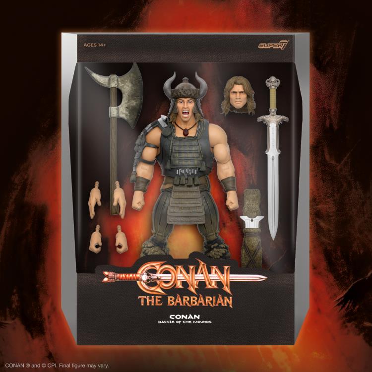 Conan the Barbarian ULTIMATES! Conan (Battle of the Mounds) Action Figure Gallery Image 4