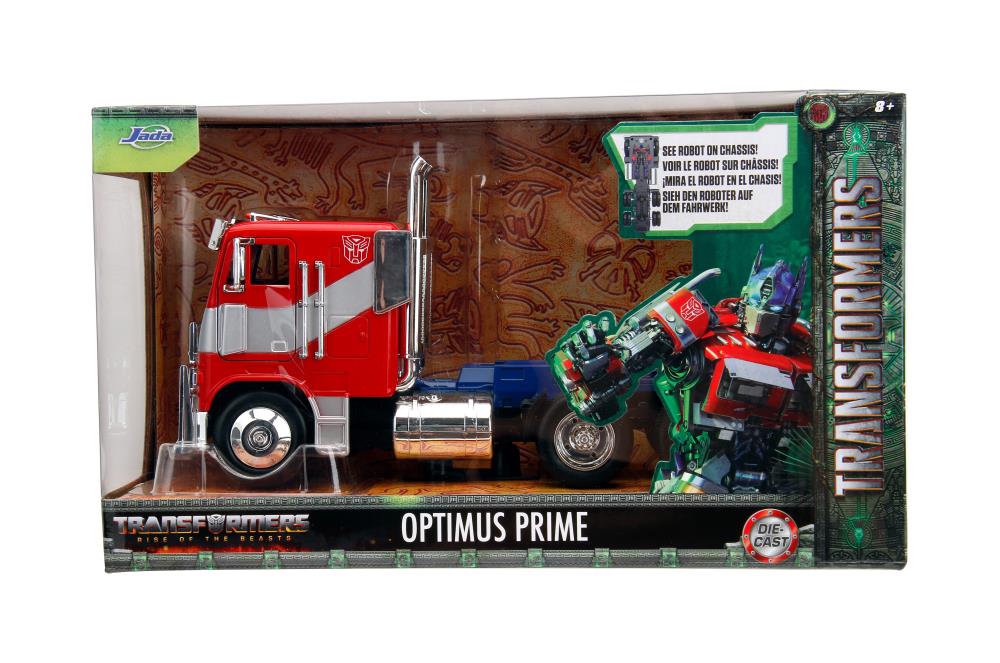 Transformers: Rise of the Beasts Hollywood Rides Deluxe Optimus Prime 1/24 Scale Vehicle Gallery Image 15