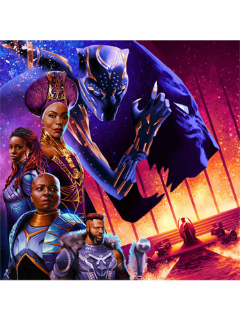 Black Panther: Wakanda Forever Original Motion Picture Soundtrack Vinyl 2XLP Gallery Image 2
