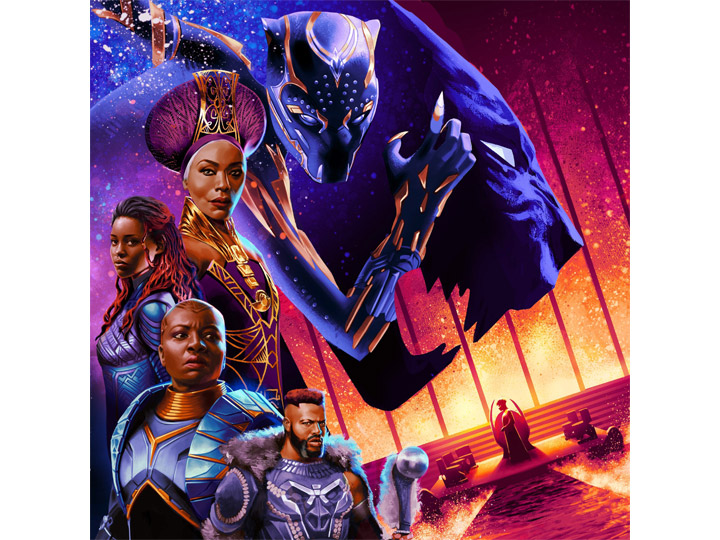 Black Panther: Wakanda Forever Original Motion Picture Soundtrack Vinyl 2XLP Gallery Image 1