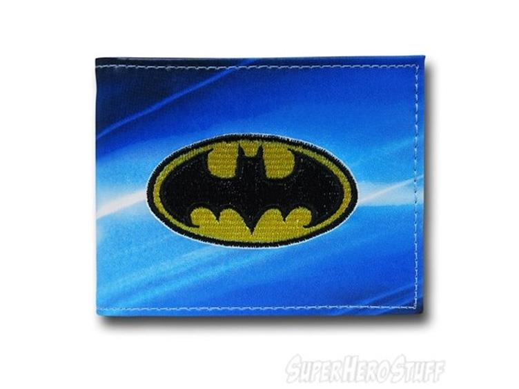 Batman Sublimated Bifold Wallet With 3D Embroidery Gallery Image 2