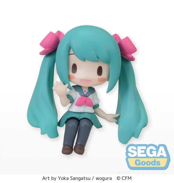 Vocaloid Hatsune Miku Series (Hatsune Miku 16th Anniversary Sangatsu Yoka Ver.) Perching Mini Figure Gallery Image 3