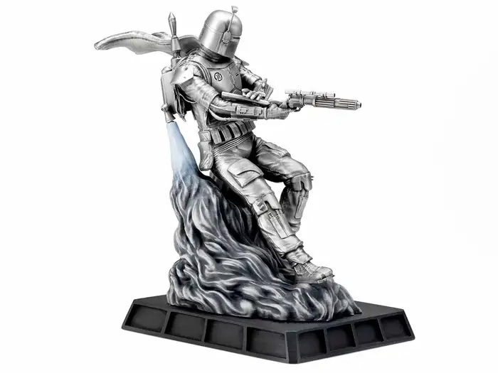 Star Wars Boba Fett (Silver) Limited Edition Figurine Gallery Image 6