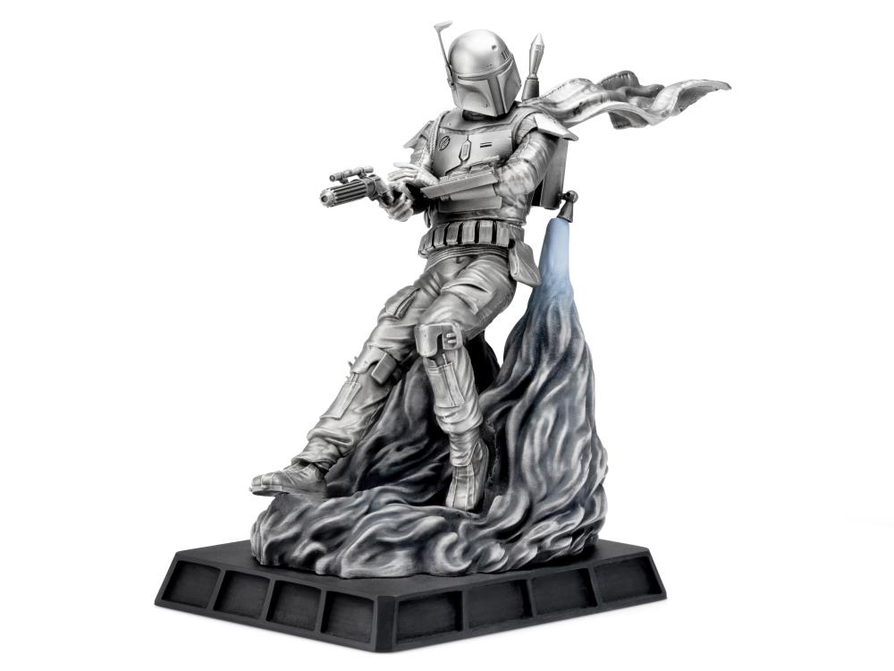 Star Wars Boba Fett (Silver) Limited Edition Figurine Gallery Image 3