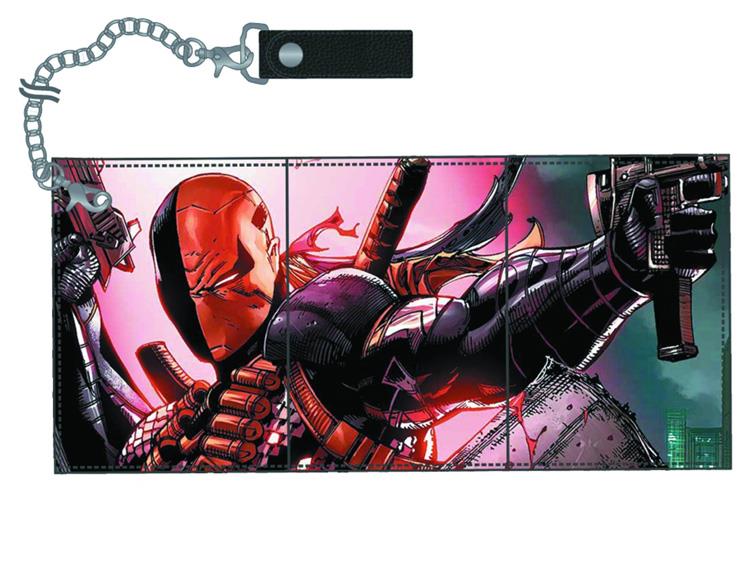 Deathstroke Assassin Sub Debossed Trifold Wallet