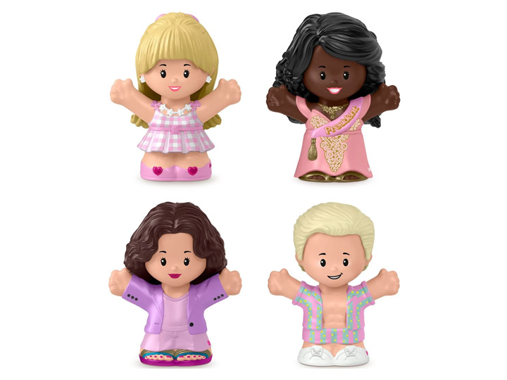 Barbie Movie Little People Collector Four-Pack Gallery Image 1