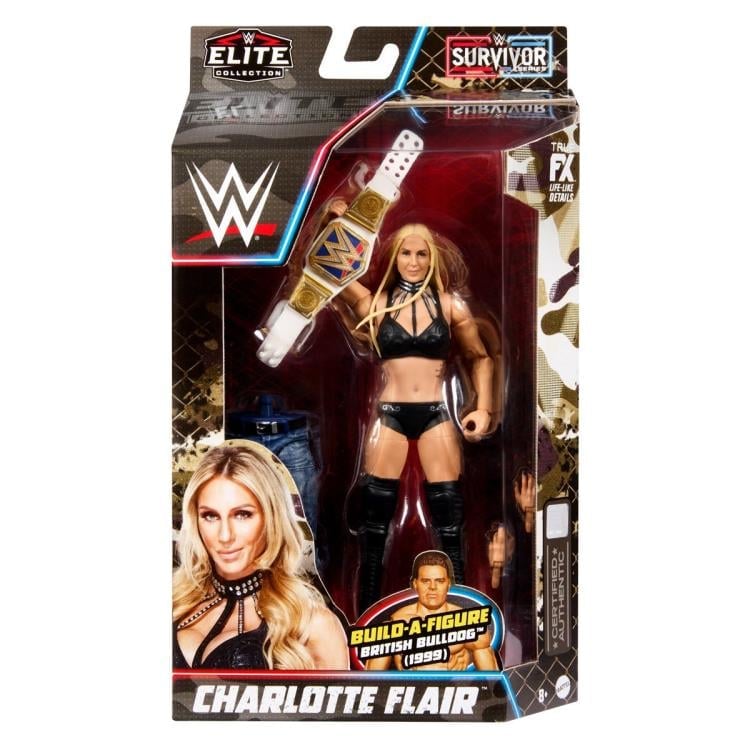 WWE Survivor Series Elite Collection Charlotte (British Bulldog BAF) Gallery Image 8