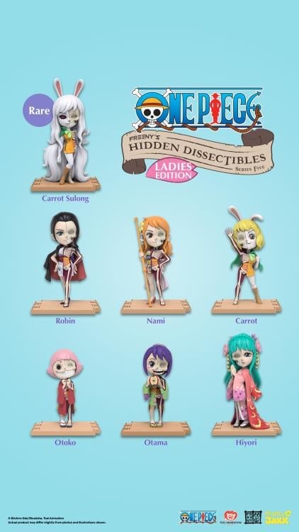 One Piece Freeny's Hidden Dissectibles Funboxx Ladies Edition Box of 6 Random Figures Gallery Image 3