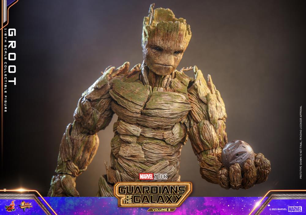 Guardians of the Galaxy Vol. 3 MMS706 Groot 1/6th Scale Collectible Figure Gallery Image 8