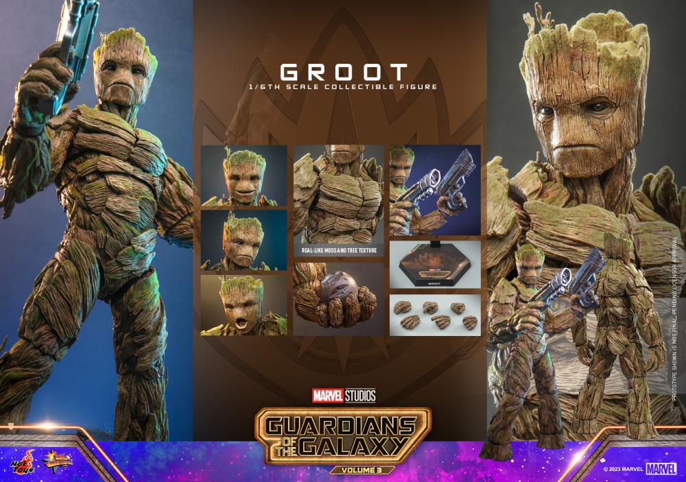 Guardians of the Galaxy Vol. 3 MMS706 Groot 1/6th Scale Collectible Figure Gallery Image 16