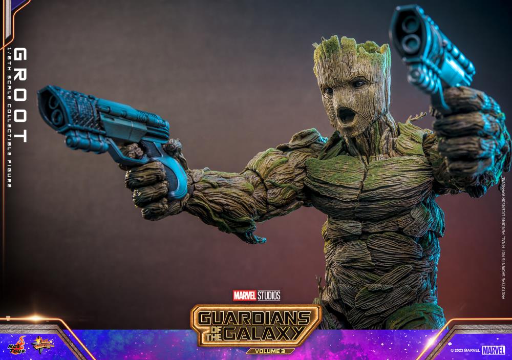 Guardians of the Galaxy Vol. 3 MMS706 Groot 1/6th Scale Collectible Figure Gallery Image 9