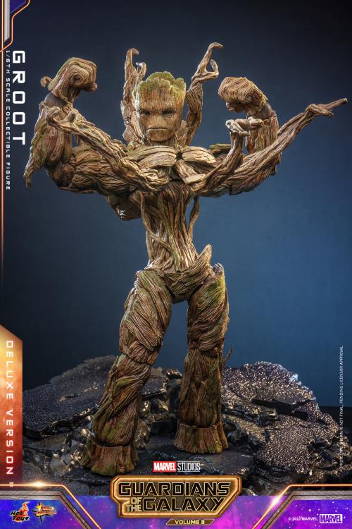 Guardians of the Galaxy Vol. 3 MMS707 Groot Deluxe 1/6th Scale Collectible Figure Gallery Image 8