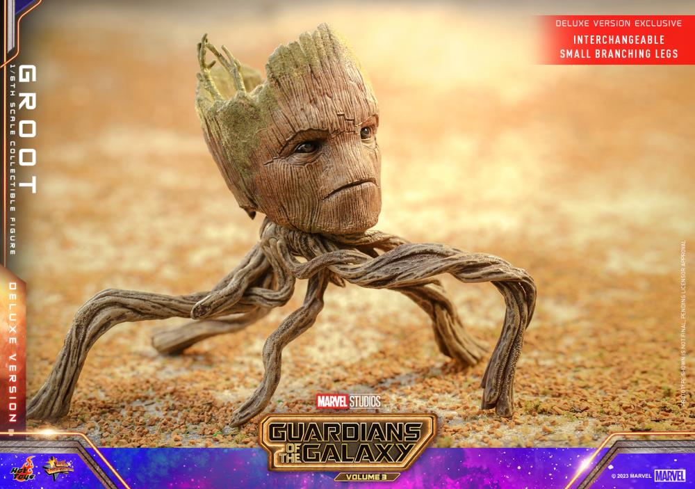 Guardians of the Galaxy Vol. 3 MMS707 Groot Deluxe 1/6th Scale Collectible Figure Gallery Image 14