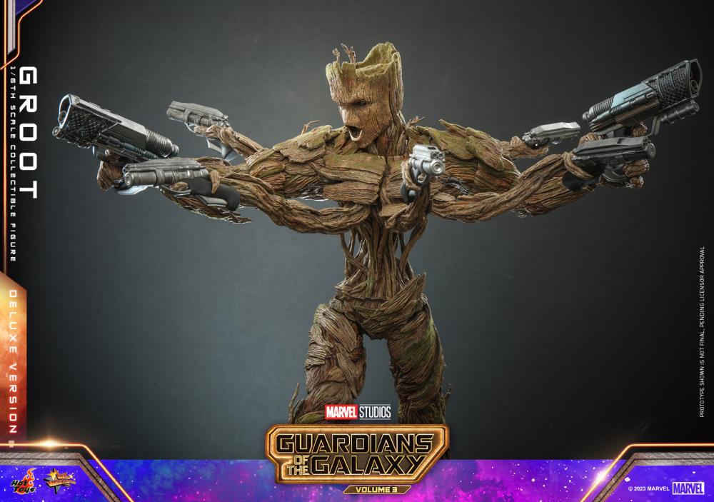 Guardians of the Galaxy Vol. 3 MMS707 Groot Deluxe 1/6th Scale Collectible Figure Gallery Image 5