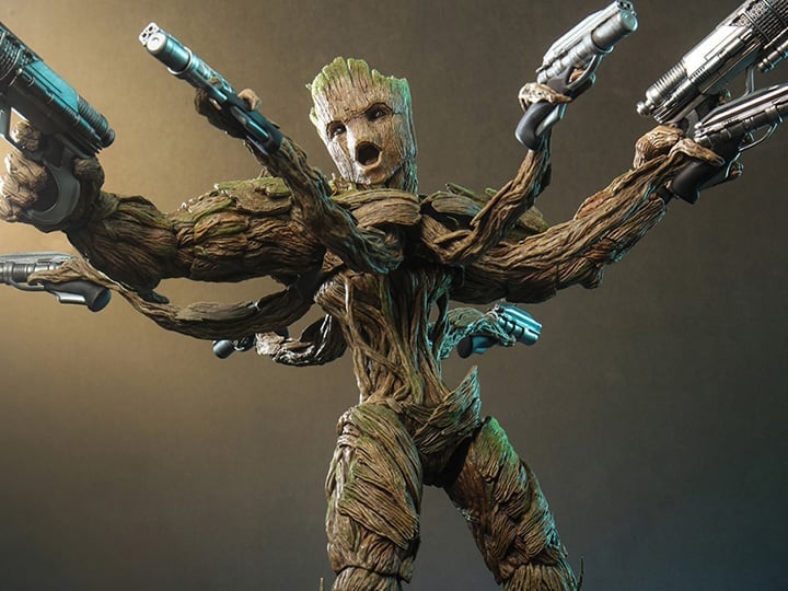 Guardians of the Galaxy Vol. 3 MMS707 Groot Deluxe 1/6th Scale Collectible Figure Gallery Image 1