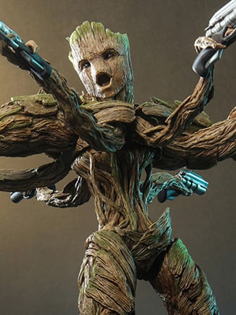 Guardians of the Galaxy Vol. 3 MMS707 Groot Deluxe 1/6th Scale Collectible Figure Gallery Image 2