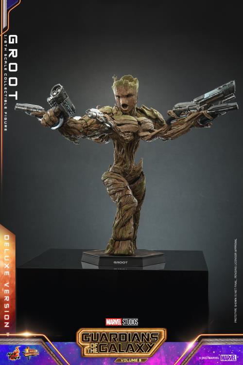 Guardians of the Galaxy Vol. 3 MMS707 Groot Deluxe 1/6th Scale Collectible Figure Gallery Image 6