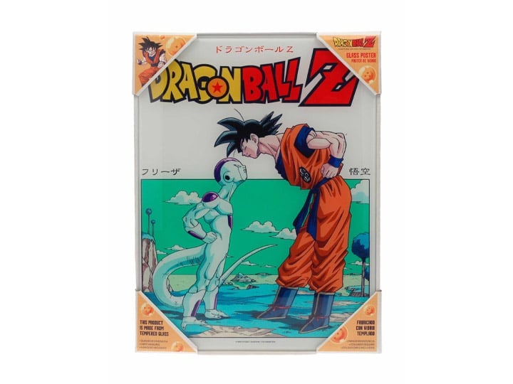 Dragon Ball Z Goku vs. Frieza Glass Poster Gallery Image 1