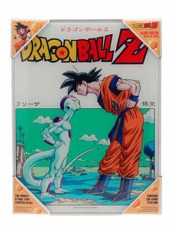 Dragon Ball Z Goku vs. Frieza Glass Poster Gallery Image 2