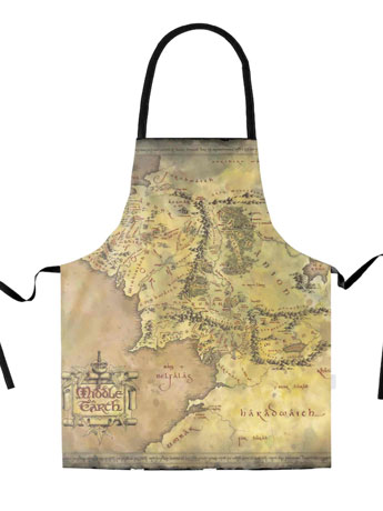 The Lord of the Rings Map of Middle-earth Apron Gallery Image 2