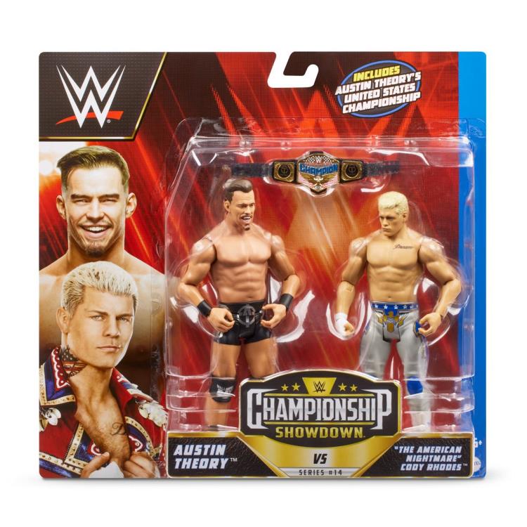 WWE Championship Showdown Series 14 Cody Rhodes & Austin Theory Two-Pack Gallery Image 4