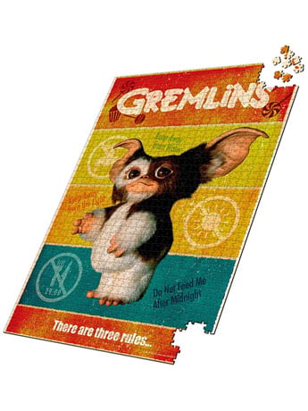 Gremlins There Are Three Rules 1000-Piece Puzzle Gallery Image 2
