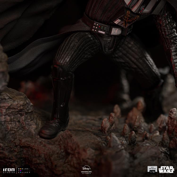 Star Wars: Obi-Wan Kenobi Darth Vader 1/10 Art Scale Limited Edition Statue Gallery Image 9