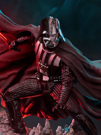 Star Wars: Obi-Wan Kenobi Darth Vader 1/10 Art Scale Limited Edition Statue Gallery Image 2