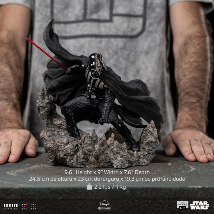 Star Wars: Obi-Wan Kenobi Darth Vader 1/10 Art Scale Limited Edition Statue Gallery Image 16