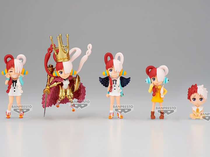 One Piece Film: Red World Collectable Figure Uta Collection Set of 5 Figures Gallery Image 1