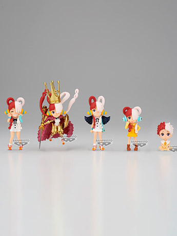 One Piece Film: Red World Collectable Figure Uta Collection Set of 5 Figures Gallery Image 2