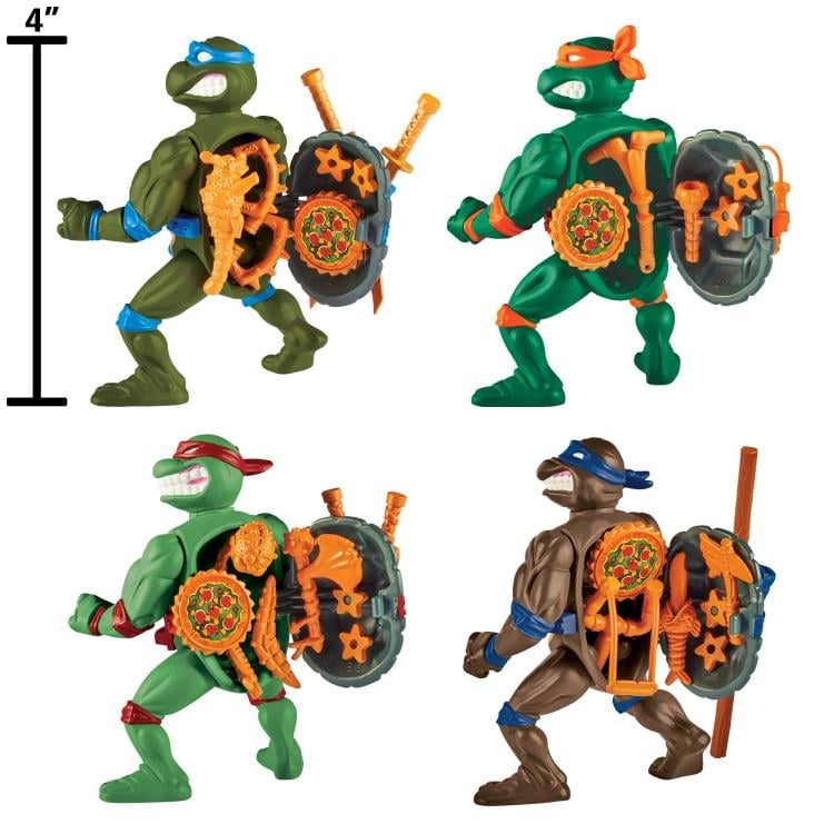 Teenage Mutant Ninja Turtles Classic Turtle Figure Four-Pack Gallery Image 3