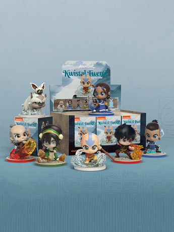 Avatar: The Last Airbender Kwistal Fwenz Series 1 Box of 6 Random Figures Gallery Image 2