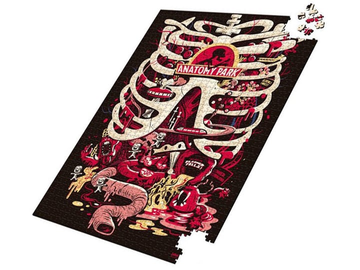 Rick and Morty Anatomy Park 1000-Piece Puzzle Gallery Image 1