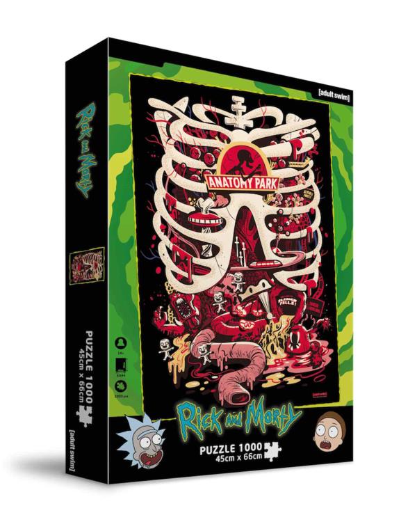 Rick and Morty Anatomy Park 1000-Piece Puzzle Gallery Image 3