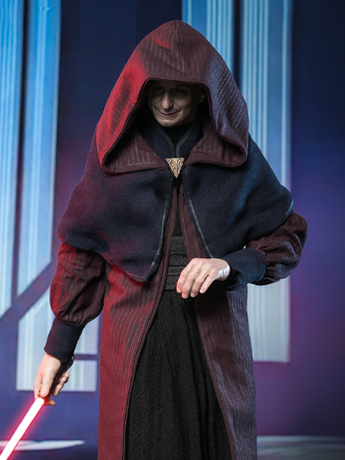 Star Wars: The Clone Wars TMS102 Darth Sidious 1/6th Scale Collectible Figure Gallery Image 2