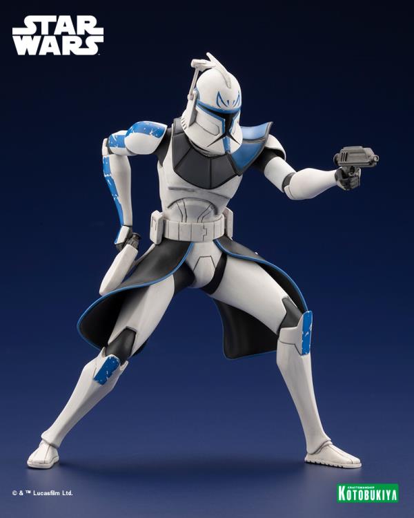 Star Wars: The Clone Wars ArtFX+ Captain Rex Statue Gallery Image 3