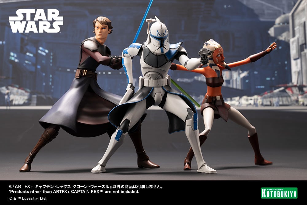Star Wars: The Clone Wars ArtFX+ Captain Rex Statue Gallery Image 21
