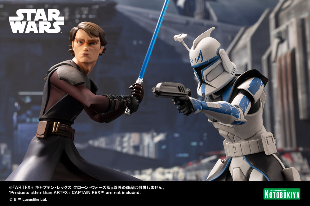 Star Wars: The Clone Wars ArtFX+ Captain Rex Statue Gallery Image 20