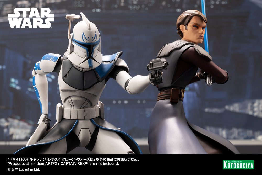 Star Wars: The Clone Wars ArtFX+ Captain Rex Statue Gallery Image 22