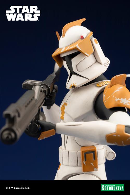 Star Wars: The Clone Wars ArtFX+ Commander Cody Statue Gallery Image 12