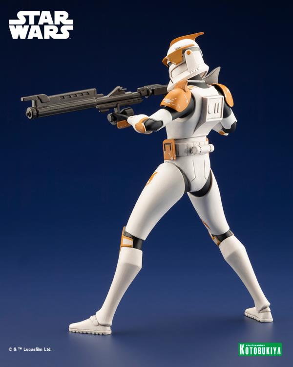 Star Wars: The Clone Wars ArtFX+ Commander Cody Statue Gallery Image 5