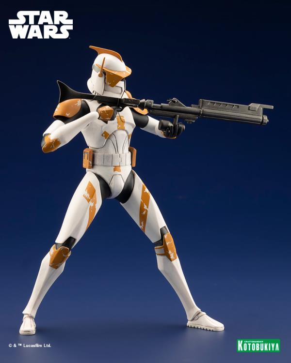 Star Wars: The Clone Wars ArtFX+ Commander Cody Statue Gallery Image 10